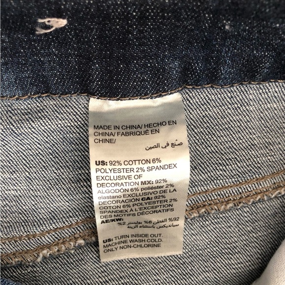 Chico’s EUC Women's Blue Jeans with Pearl Embellishments in size 2 or 12 - Picture 8 of 8